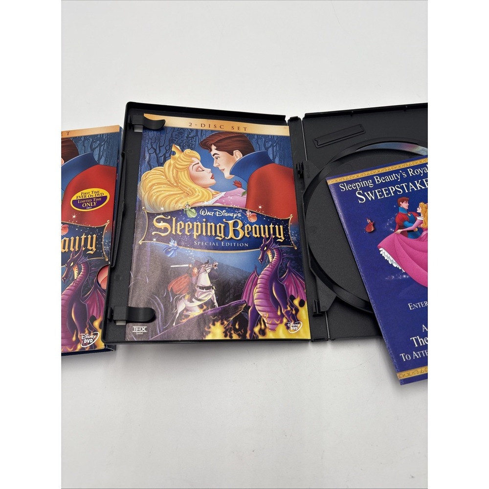 Walt Disney Sleeping Beauty First Time On DVD 2 Disc Special Edition Limited - Picture 10 of 12